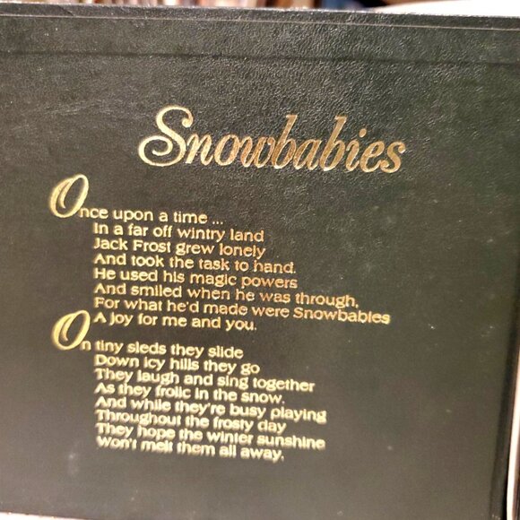 Dept 56 Winter Tales Of The Snowbabies Retired 68373 So Much Work To Do Figurine - Picture 4 of 4